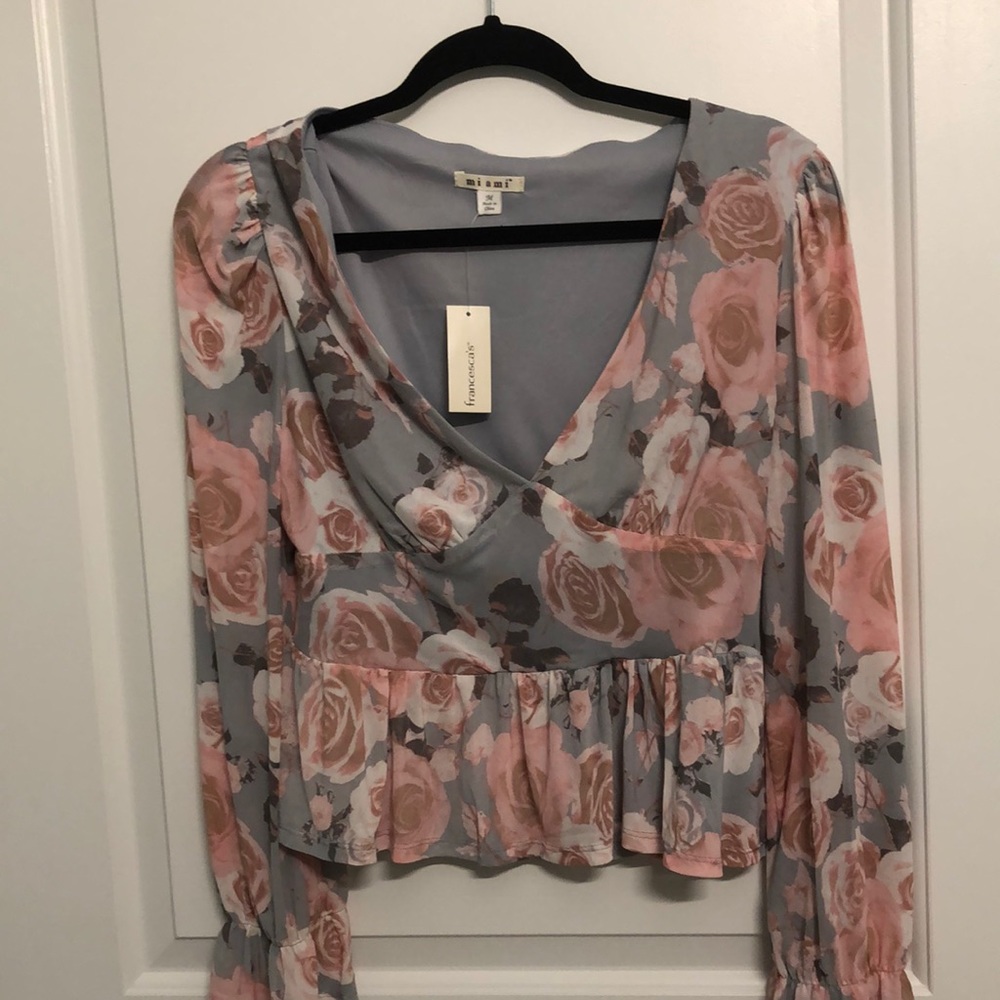 Light airy fits well blouse